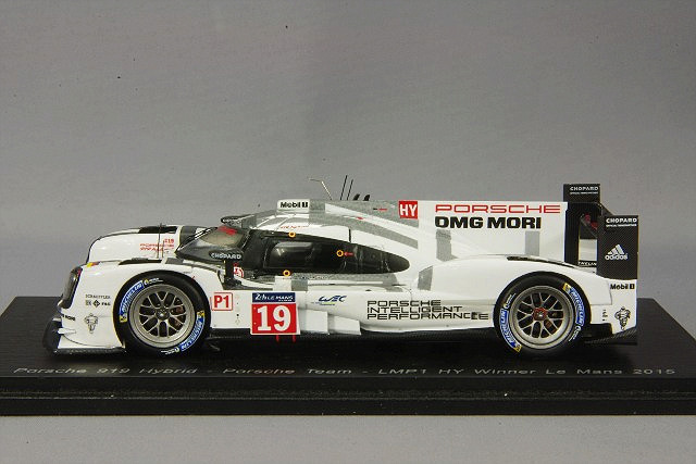 スパーク 1/43 ポルシェ 919 ハイブリッド LMP1 ポルシェ チーム 2015