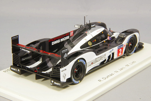 スパーク 1/43 ポルシェ 919 ハイブリッド 2016 ルマン24H ウィナー #2