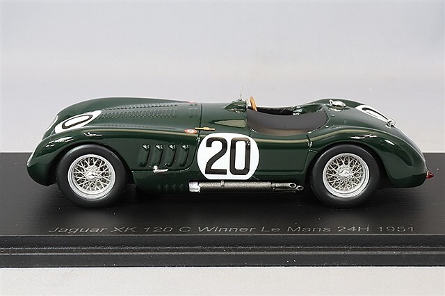 スパーク 1/43 ジャガー E2A 1960 ル・マン24時間 スパーク 1/43 ジャガー XK 120C 1951 ルマン24H ウィナー #20 P