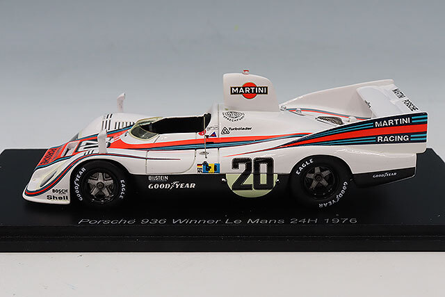 スパーク 1/43 ポルシェ 936 マルティニ 1976 ルマン24H ウィナー #20
