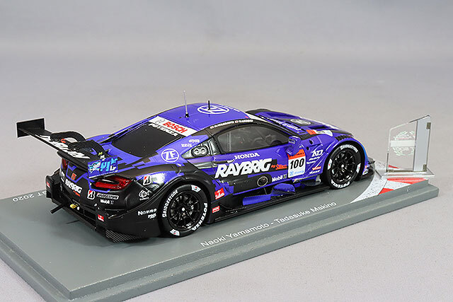 特注 SPARK 1/43 RAYBRIG NSX 2020 山本尚貴 牧野任祐 楽天市場】スパーク 1/43 レイブリック NSX-GT #100 チーム