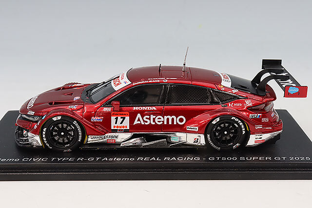 スパーク 1/43 アステモ シビック タイプR-GT アステモ リアル