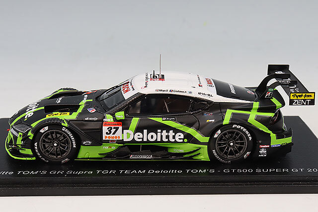 スパーク 1/43 デロイト トムス GR スープラ TGR #37 2025 スーパーGT