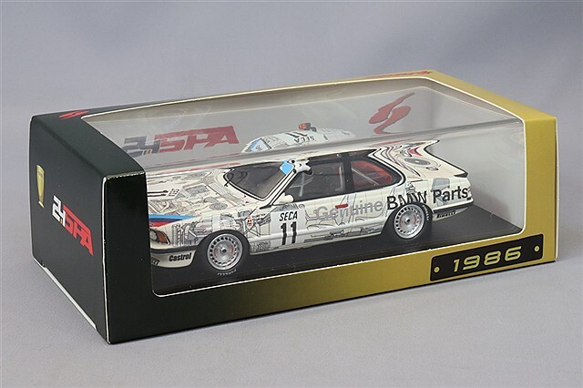 スパーク 1/43 BMW 635 Csi 1986 スパ24H ウィナー #11 D.クエスター/T