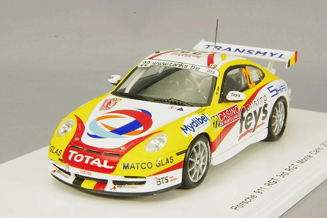 スパーク 1/43 ポルシェ 911 RGT 2015 ラリー モンテカルロ スパーク 1/43 ポルシェ 911 RGT 2015 モンテカルロ RGT 3位 #22 M