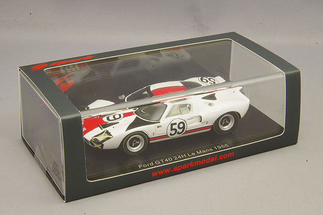 ミニカー Spark Ford GT40 #1 Le Mans 1966 1/43 News from Spark - in focus: The Ford GT40 1966