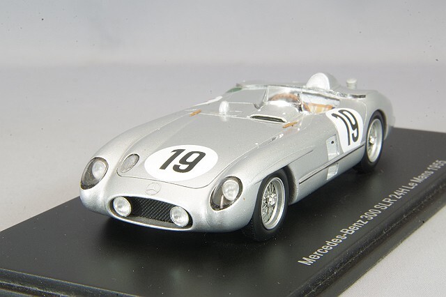 スパーク 1/43 メルセデスベンツ 300 SLR 1955 ルマン24H #19 J.M.