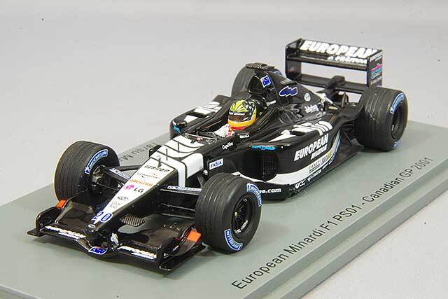 スパーク 1/43 ミナルディ PS01 2001 F1 カナダGP #20 T.マルケス