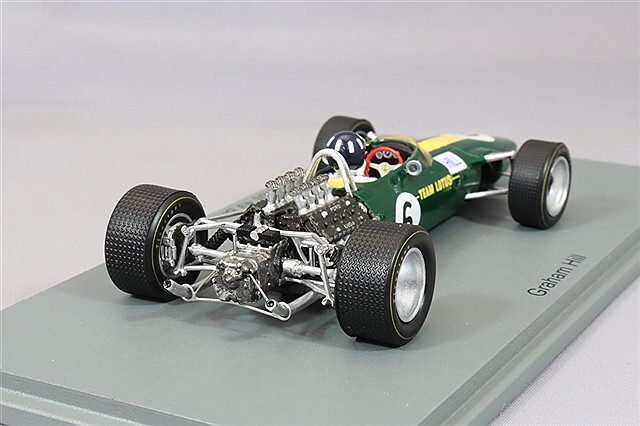 スパーク 1/43 ロータス 49 1967 F1 イギリスGP #6 G.ヒル