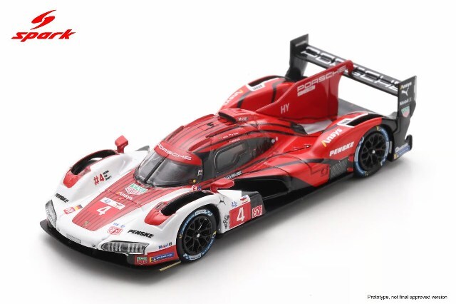 スパーク 1/64 ポルシェ 963 PENSKE 2025 ルマン24H 8位 #4 F.ナスル/N