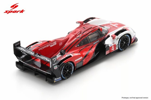 スパーク 1/64 ポルシェ 963 PENSKE 2025 ルマン24H 8位 #4 F.ナスル/N