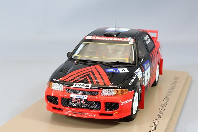 スパーク 1/43 三菱 ランサー エボリューションIII 1997 ラリー