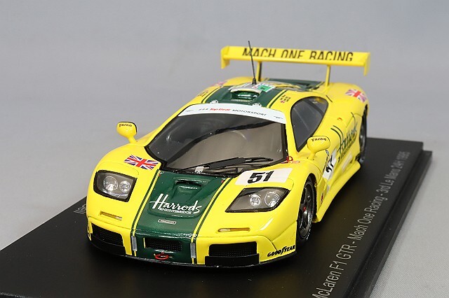 スパーク 1/43 マクラーレン F1 GTR マッハワン 1995 ルマン24H
