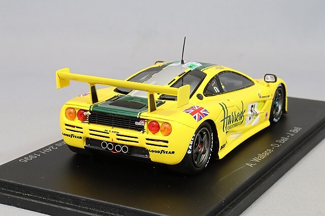 スパーク 1/43 マクラーレン F1 GTR マッハワン 1995 ルマン24H