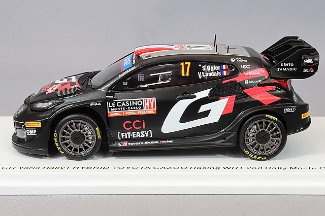 ミニカー トヨタ Gazoo Racing ヤリスGRYARIS ブラック GAZOOショッピング 1／30スケール ヤリスミニカー ＜202