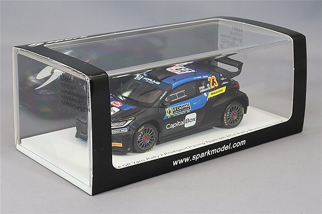 スパーク 1/43 トヨタ GR ヤリス ラリー2 2024 モンテカルロ