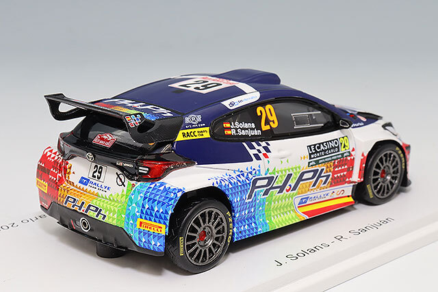 スパーク 1/43 トヨタ GR ヤリス ラリー 2 2024 RC2 モンテカルロ