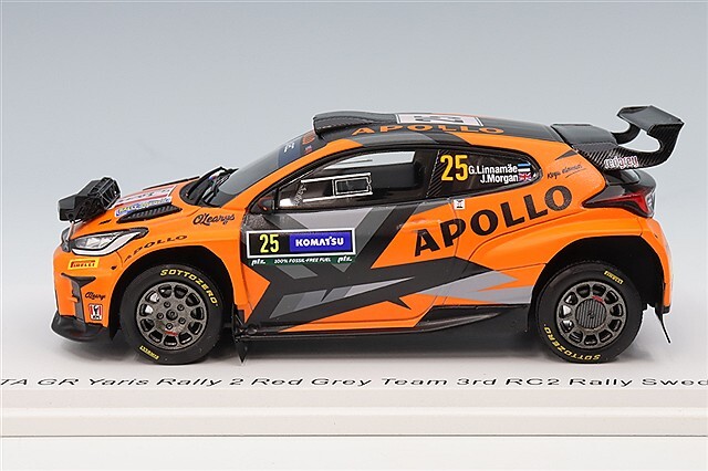 スパーク 1/43 トヨタ GR ヤリス ラリー2 2024 RC2 ラリー