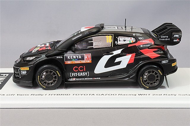 スパーク 1/43 トヨタ GR ヤリス ラリー1 ハイブリッド GAZOO