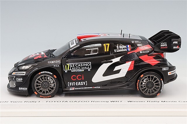スパーク 1/43 トヨタ GR ヤリス ラリー1 GAZOO WRT 2025 ラリー