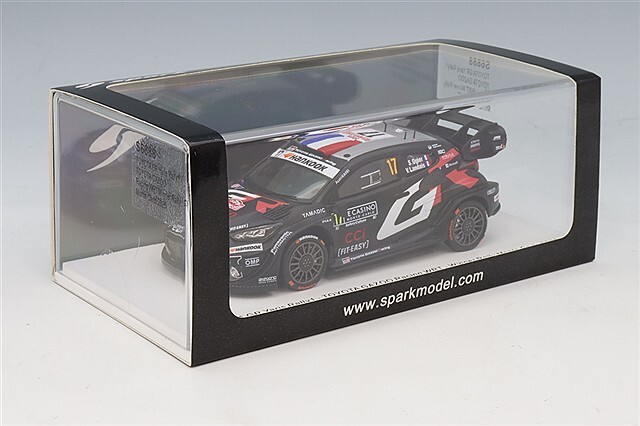 スパーク 1/43 トヨタ GR ヤリス ラリー1 GAZOO WRT 2025 ラリー