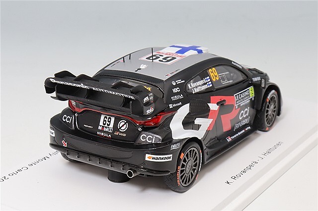 スパーク 1/43 トヨタ GR ヤリス ラリー1 GAZOOレーシング WRT 2025