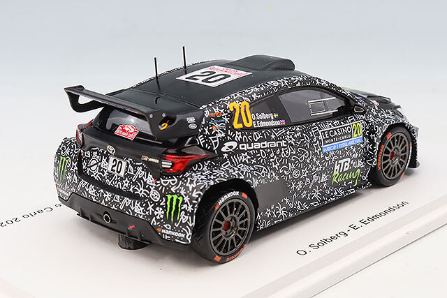 スパーク 1/43 トヨタ GR ヤリス ラリー2 プリントスポーツ 2025