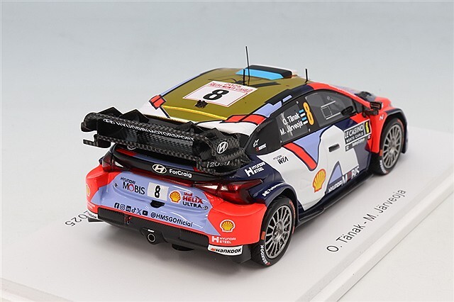 スパーク 1/43 ヒョンデ i20N ラリー1 2025 ラリー モンテカルロ #8 O