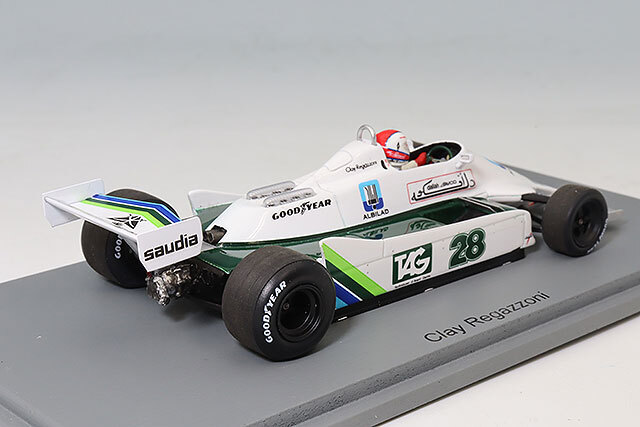 スパーク 1/43 ウィリアムズ FW07 F1 1979 イギリスGP ウィナー #28 C