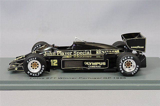 スパーク 1/43 ロータス 97T 1985 F1 ポルトガルGP ウィナー #12