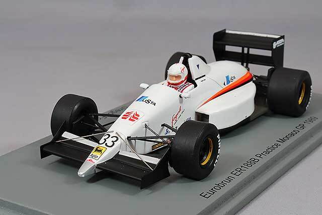1/43 スパーク ユーロブルンER188B プラクティス 1989モナコGP スパーク 1/43 ユーロブルン ER188B 1989 F1 モナコGP