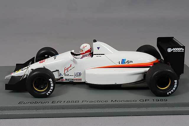 1/43 スパーク ユーロブルンER188B プラクティス 1989モナコGP スパーク 1/43 ユーロブルン ER188B 1989 F1 モナコGP