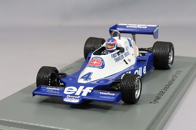 スパーク 1/43 ティレル 008 1978 F1 オーストラリアGP 3位 #4 P.デパイユ