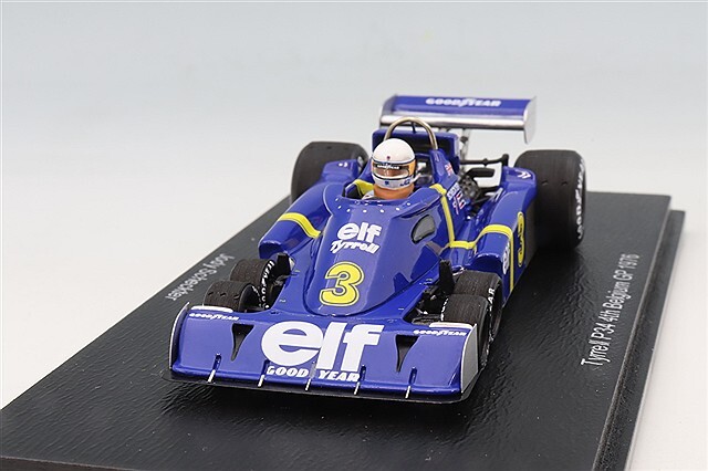予約品】 スパーク 1/43 ティレル P34 1976 F1 ベルギーGP 4位 #3 J