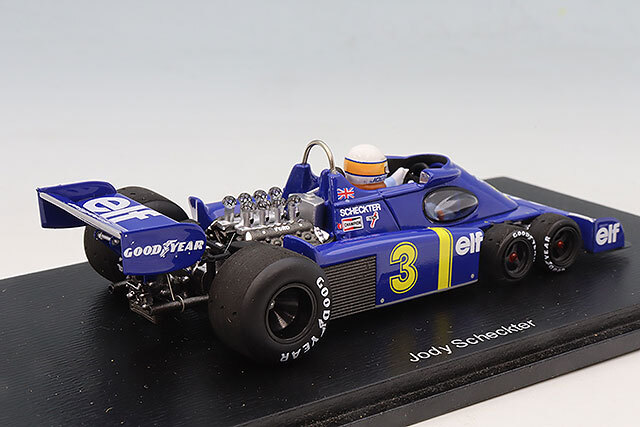 スパーク 1/43 ティレル P34 1976 F1 イギリスGP 2位 #3 J.シェクター