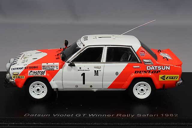 スパーク 1/43 ダットサン ヴァイオレット GT 1982 サファリラリー