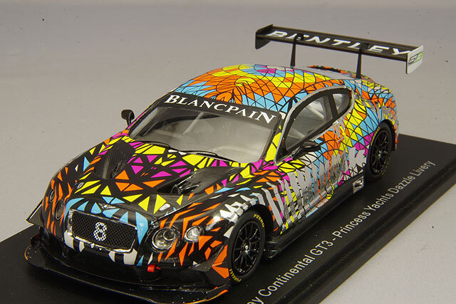 スパーク 1/43 ベントレー コンチネンタル GT3 プリンセスヨット