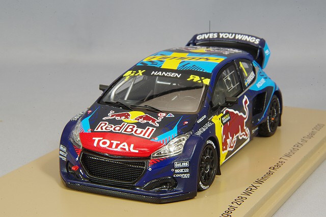 スパーク 1/43 プジョー 208 WRX 2020 世界ラリークロス選手権
