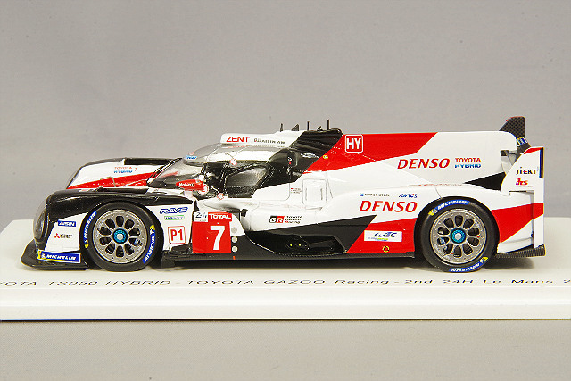 Spark トヨタ TS050 2019 ルマン24h 1-2位 1/64 Sparky: 2019 Toyota Gazoo Racing #8 TS050 Hybrid in 1/64