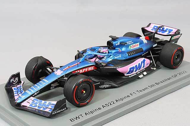 スパーク 1/43 BWT アルピーヌ A522 2022 F1 ブラジルGP 5位 #14 F 