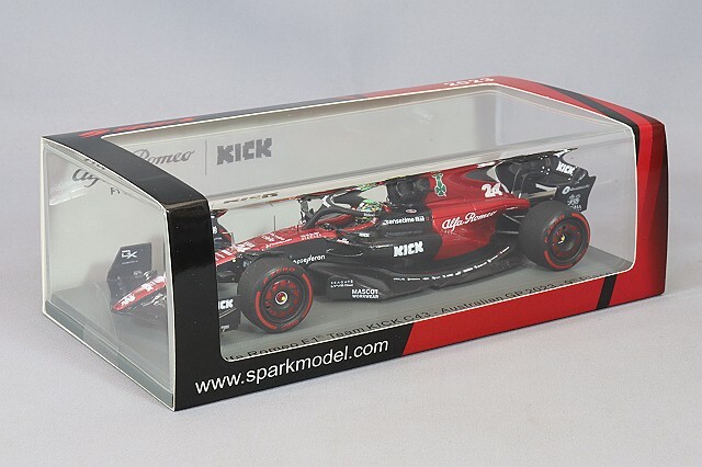 スパーク 1/43 アルファロメオ F1 チーム ステイク C43 2023 F1 