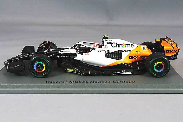 スパーク 1/43 マクラーレン MCL60 2023 F1 モナコGP 9位 #4 L.ノリス