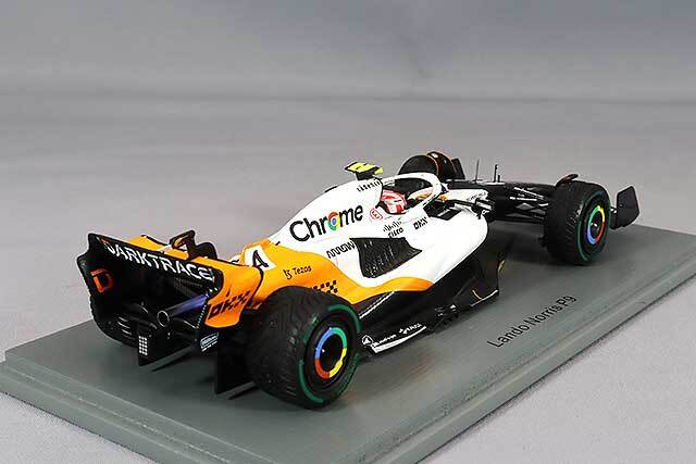 スパーク 1/43 マクラーレン MCL60 2023 F1 モナコGP 9位 #4 L.ノリス