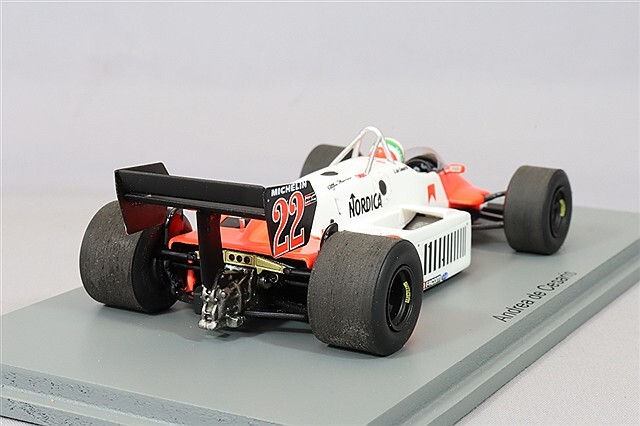 スパーク 1/43 アルファロメオ 183T 1983 F1 ドイツGP 2位 #22 A.d.