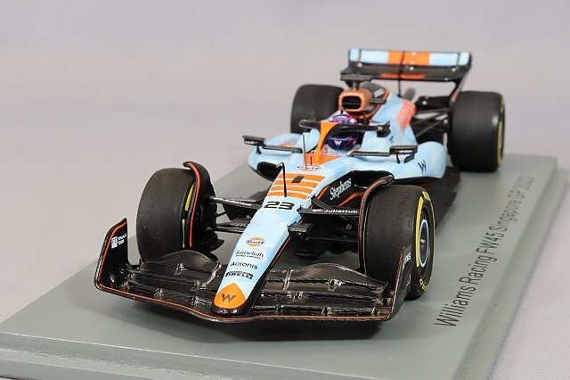 スパーク 1/43 ウィリアムズレーシング FW45 2023 F1 シンガポールGP 