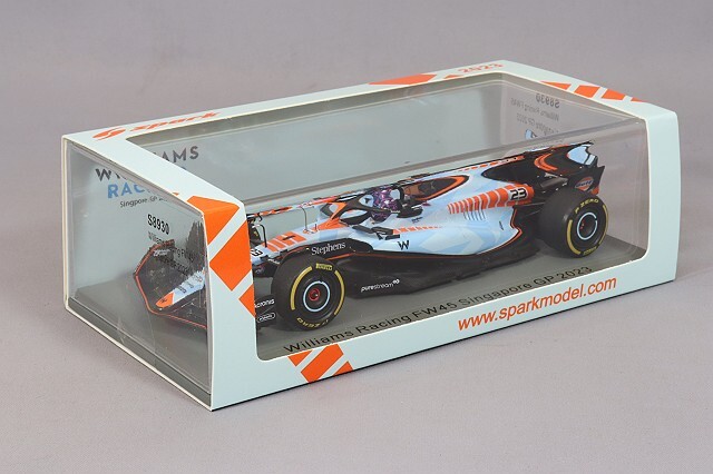 スパーク 1/43 ウィリアムズレーシング FW45 2023 F1 シンガポールGP 
