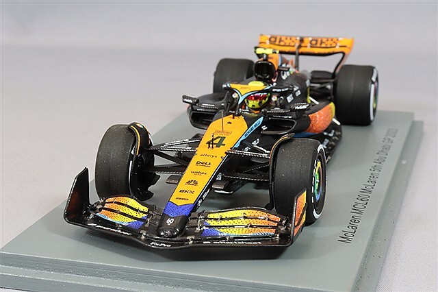 スパーク 1/43 マクラーレン MCL60 2023 F1 アブダビGP 5位 #4 L