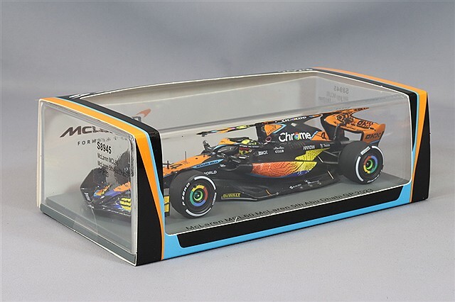 スパーク 1/43 マクラーレン MCL60 2023 F1 アブダビGP 5位 #4 L.ノリス