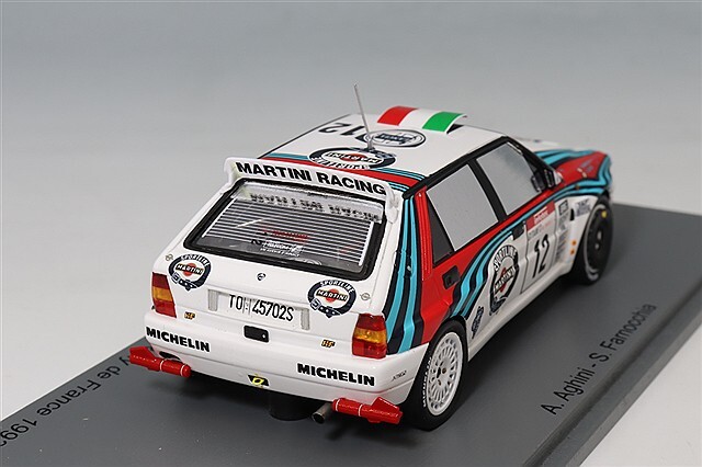 スパーク 1/43 ランチア デルタ HF インテグラーレ EVO 1992 ツールド