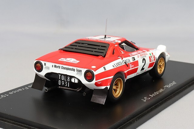 スパーク 1/43 ランチア ストラトス HF 1974 ラリー フランス